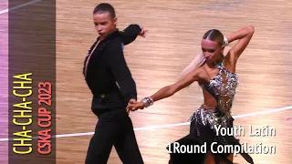 Download Cha-cha-cha Compilation = 2023 Waltz of Victory CSKA Cup Youth Latin 1Round MP3