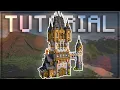 TOWER On PLAINS HOW to Build a Medieval BASE TOWER KEEP Minecraft TUTORIAL