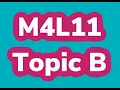 Module 4 Topic B Lesson 11