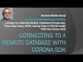 Downloading JSON data from MySQL using Lua Scripting in Solar 2D - Corona SDK