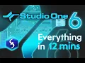 Studio One 6 - Tutorial for Beginners in 12 MINUTES COMPLETE