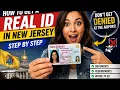 How to get a REAL ID in New Jersey step by step