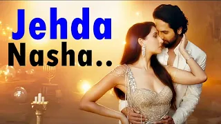 Jehda Nasha (Lyrics) An Action Hero | Ayushmann, Nora | Tanishk Faridkot Amar IP Singh Yohani Harjot