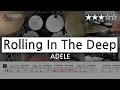 Download Lagu [Lv.09] Rolling In The Deep  - Adele  (★★★☆☆) Pop Drum Cover