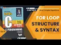 Let Us C Solutions C Programming For loop structure and syntax Explained