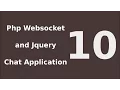 Php Chat Application System Tutorial Websocket and Jquery - 10 Show sender of message