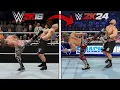 Download Lagu WWE 2K16 Vs. WWE 2K24 - Finishers Comparison (Which is Better?) !!!