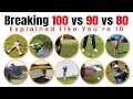 What It REALLY Takes to Break 100 90 80