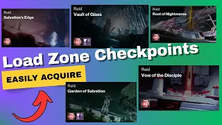 Destiny 2 Save ANY Raid Checkpoint that you don t acquire on Fly-In