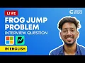 FROG JUMP PROBLEM - Interview Question Live Problem Solving Coding Ninjas