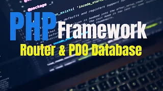 PHP C Framework Router and Database Management