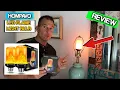 Upgraded Hompavo LED Flame Light Bulb 4 Modes Flickering Light Bulbs with Upside Down Effect