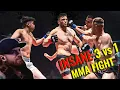 Lagu MMA Legend Takes on 3 Fighters at ONCE 🤯