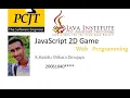 JavaScript 2D Game Development Java Institute K Hasidu Shihara Dinujaya