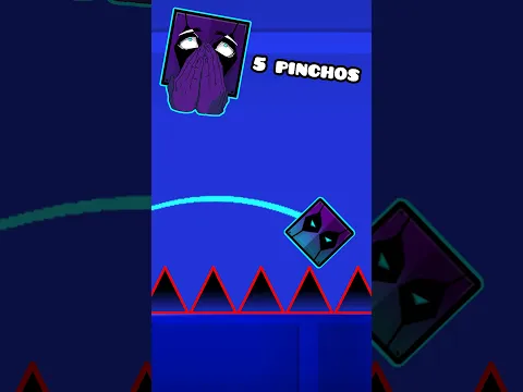 !LOS SALTOS CON HITBOXES REALES! #Shorts #geometrydash #imfernando #gd