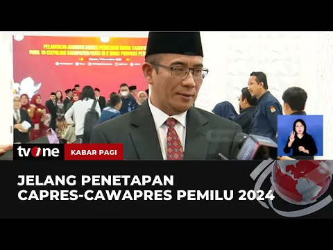 KPU Gelar Penetapan Capres-Cawapres Pemilu 2024 Hari Ini