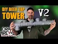 Upgrade Your Home Bar With This DIY Beer Tap Tower Version 2
