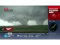 Pilger NE Twin Tornado Coverage June 16 2014 - The Weather Channel