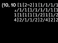 Birds array notation an LNGI