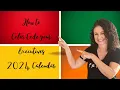 How to Color Code your Executives 2024 Calendar