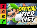 THE NEW 2025 SMASH ULTIMATE TIER LIST New Top 3