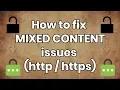 How to fix mixed content errors with database search and replace tool by interconnectit