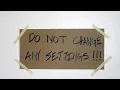 Lagu Don't Change Any Settings