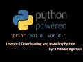 Downloading and Installing Python 3 6 5 Tutorial 1 - Learning Python