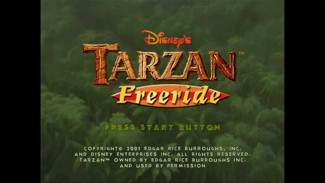 Tarzan Freeride PS2 Game Fails deaths complications