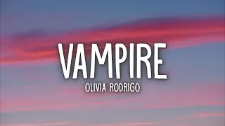 Olivia Rodrigo Vampire Lyrics 