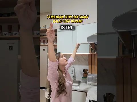 Perbedaan istri dan suami kalau cari barang #shorts #comedy
