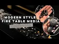 Reflective Fire Glass Vs Lava Rock Comparison Modern Fire Table Media