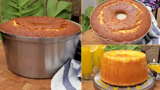 اعظم كيكة بعملها حولت البرتقال لكيك الطريقة الاصح لعمل كيك مرتفع اسفنجي و هش 