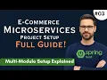 Spring Boot Microservices Project Setup Multi-Module Architecture Complete E-Commerce Setup