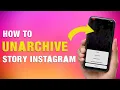 Hoe je je Instagram-verhaal uit het archief haalt voor iPhone en Android 2025 [EENVOUDIGE handlei...