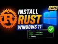How to Install Rust on Windows 11 Step-by-Step