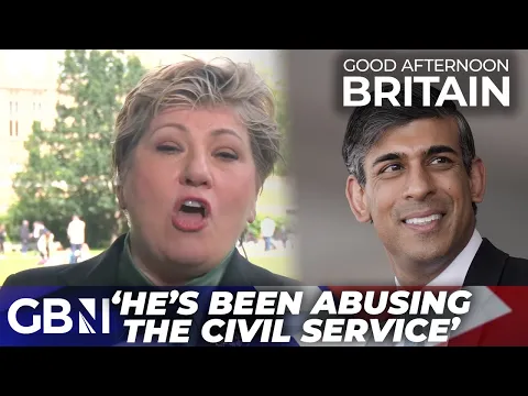 Download MP3 Emily Thornberry issues SCATHING verdict on 'LIAR' Rishi Sunak: 'I am FURIOUS!'