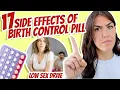 Birth Control Pill SIDE EFFECTS 2022 PCOS Weight Gain Hormones