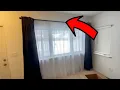Amazon Basics 1-Inch Double Extendable Curtain Rods w Round Finials Set 72-144 Inch Black - Review