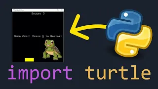 Python Turtle Game Tutorial - Catch the Ball