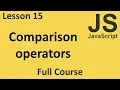 JavaScript Comparison operators