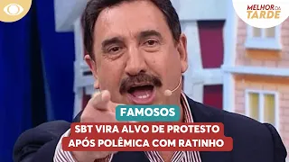 SBT vira alvo de protesto após polêmica com Ratinho | Melhor da Tarde