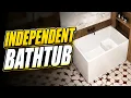 Best 50 Gallons Independent Bathtub Top 6 Deep Soaking Tubs for Ultimate Relaxation