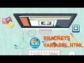 Cara Membuat Java Script dengan Variabel HTML Brackets