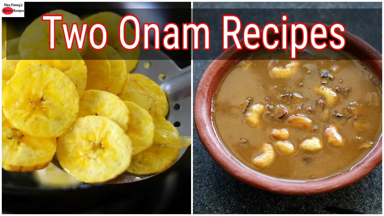 Homemade Banana Chips - Chana Dal Payasam - Kerala Onam Recipes   Skinny Recipes