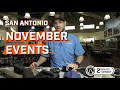 San Antonio Location November Upcoming Events