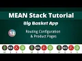 12 Angular Routing Configuration Product Pages MEAN Stack Tutorial NAVEEN SAGGAM