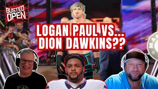 Buffalo Bills NFL Star Dion Dawkins RIPS Logan Paul Busted Open WWE