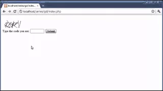 Beginner PHP Tutorial 164 Creating Captcha Image Security Part 1