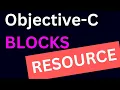MUST KNOW Objective-C Resource for iOS Developers